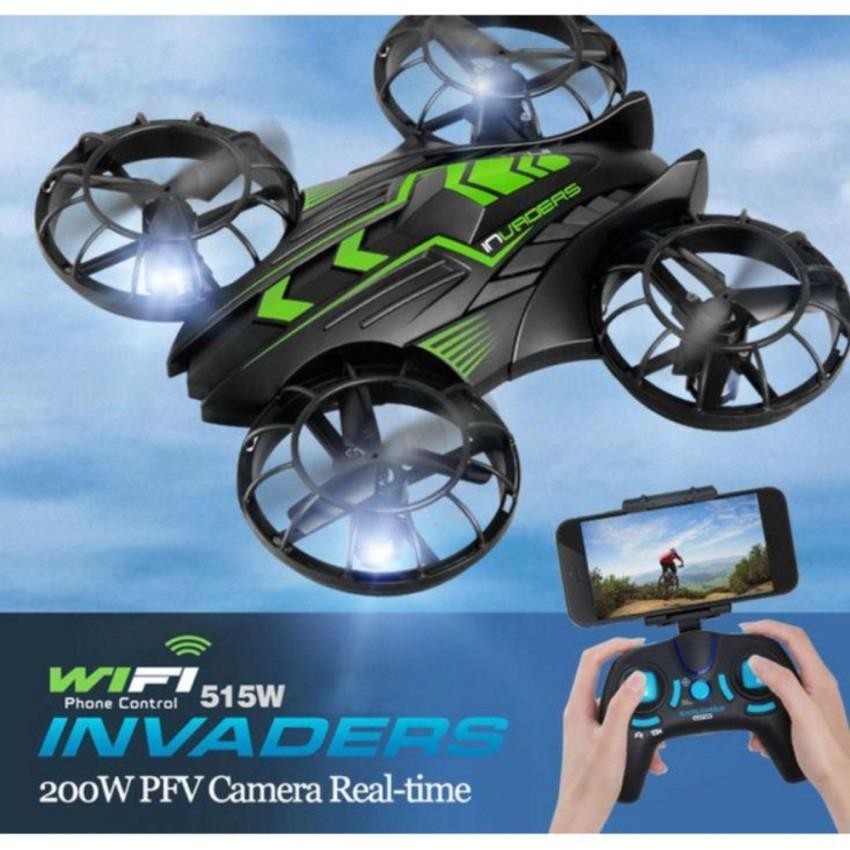 JXD 515W Invaders WIFI FPV Mini Drone Quadcopter W Altitude Hold JXD 515W Invaders WIFI FPV Mini Drone Quadcopter W Altitude Hold