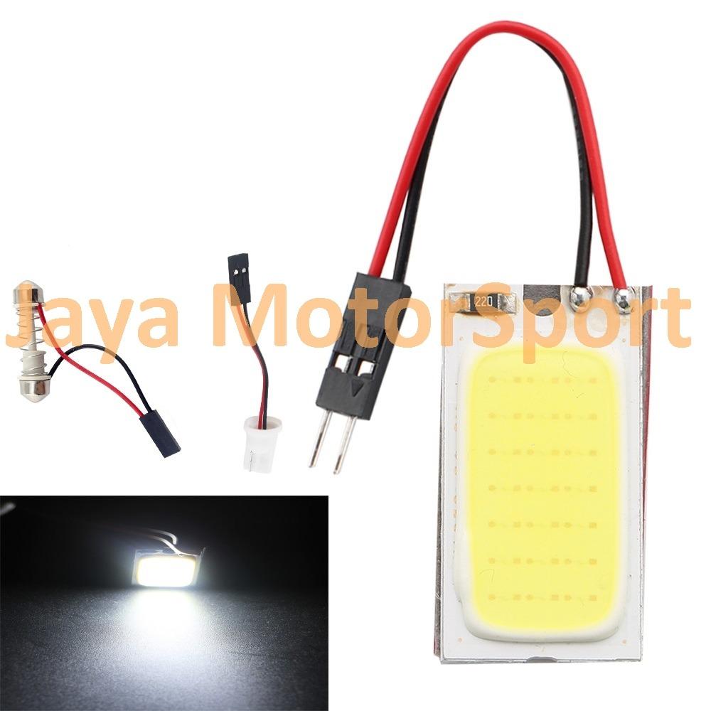 JMS - 1 Pcs Lampu LED Kabin / Plafon Mobil COB 21 SMD - White