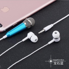 JOY Mini Portable Mikrofon Stereo MIC For Ponsel Laptop (Rose Gold)