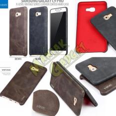 Jual Hard Case Leather Coated X-Level Samsung Galaxy C9 Pro Murah