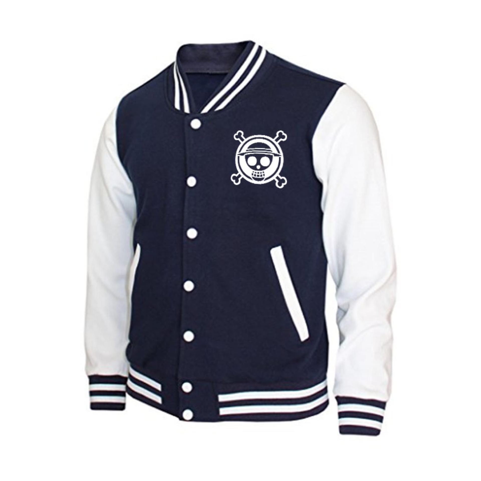 Just Cloth Jaket Baseball Varsity Anime One Piece Logo