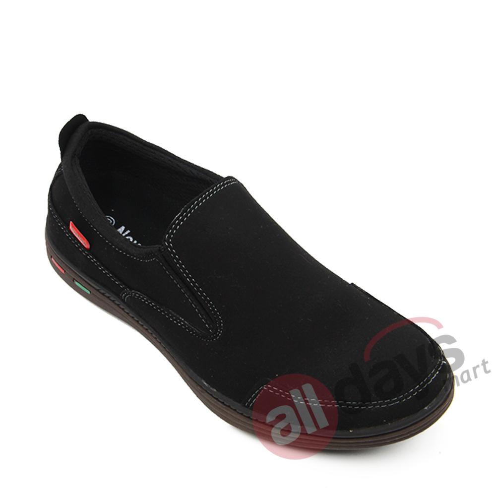 Justine Sepatu Formal Pria NB 03 - Black