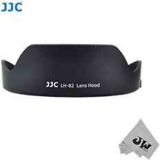 JW LH-82 Reversible Lens Hood Shade untuk Canon EF 16-35mm F/4L IS USM Lens Menggantikan Canon EW-82 + JW Emall Cleaning Cloth-Intl