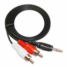 Kabel Audio 3.5mm Male to RCA Aux Cable 10 Meter Tebal