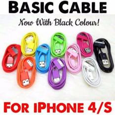 Kabel Data Iphone 4 UMEX Warna Warni