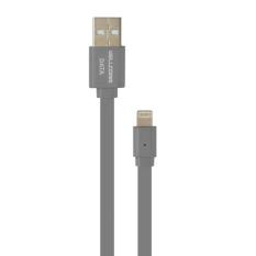 Kabel Data Iphone 5 Flat Wellcomm - Abu - abu