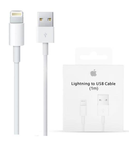 Kabel Data Lightning USB Cable For Iphone Original 5/5s/6/6s/6 plus - Putih