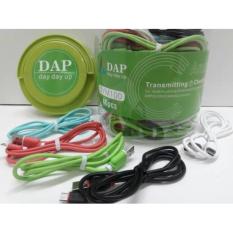Kabel Datapromo Charger Bulat DAP DYM-100 1 TOPLES - Micro USB isi 40pc original