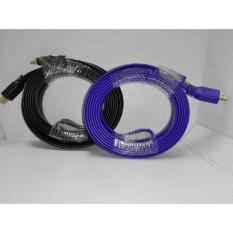 Kabel Flat HDMI 5 M Black Or Blue