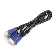 Kabel VGA 1,5m Monitor - Hitam