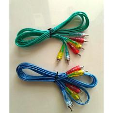 Kabel Video TV RCA 3 TO RCA 3 - 1.5 Meter