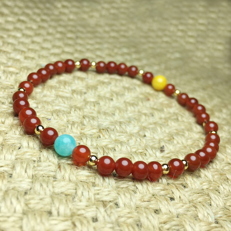 Kabupaten Gresik Batu Akik Kristal Garnet Lapis Persia Gelang