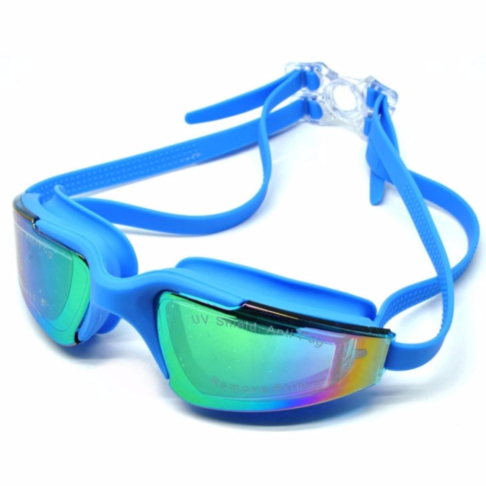 Kacamata Renang Profesional Anti Fog UV Protection RH5310 - Biru Muda