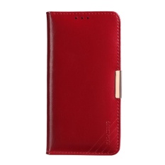 KALAIDENG Royal II Dompet Kulit Asli Cover untuk Samsung Galaxy S8 Plus G955-Merah-Intl