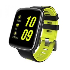 Kamero Android IOS Gelang Kebugaran Band GV68 Tahan Air Smart Jam Tangan dengan Bluetooth 4.0 Monitor Detak Jantung Remote Camera Musik Anti Hilang Langkah Counter untuk Samsung Galaxy S6/S5/S4/S3 IPhone Dll Hijau-Intl