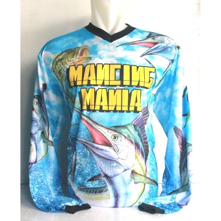 KAOS MANCING LENGAN PANJANG FULL PRINTING