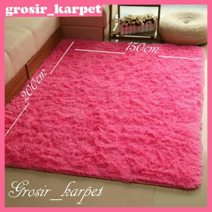 Karpet Bulu Empuk Uk 150x200x3cm | Lazada Indonesia