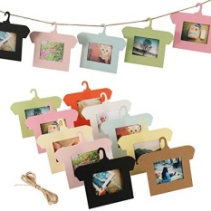 Katia 3 Inch Rope Hanging frame for Instax Mini 8 9 7s 90 25 50s Film/ Pringo 231 Film/ Instax SP 1 Film/ Polaroid PIC-300P Film/ Polaroid Z2300 Film, Camera Accessories Bundle Hanging Clips Frames - intl