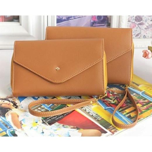 KAWAI - Tas Wanita/ Tas Selempang/ Tas Bahu Wanita/ Tas Cewek/ Tas Murah/ Tas Wanita Murah/ Tas Wanita Terbaru/ Tas Cantik/ Tas Wanita Branded/ Tas Kerja/ Dompet Spade Muat HP/ Dompet Fashion DS-01