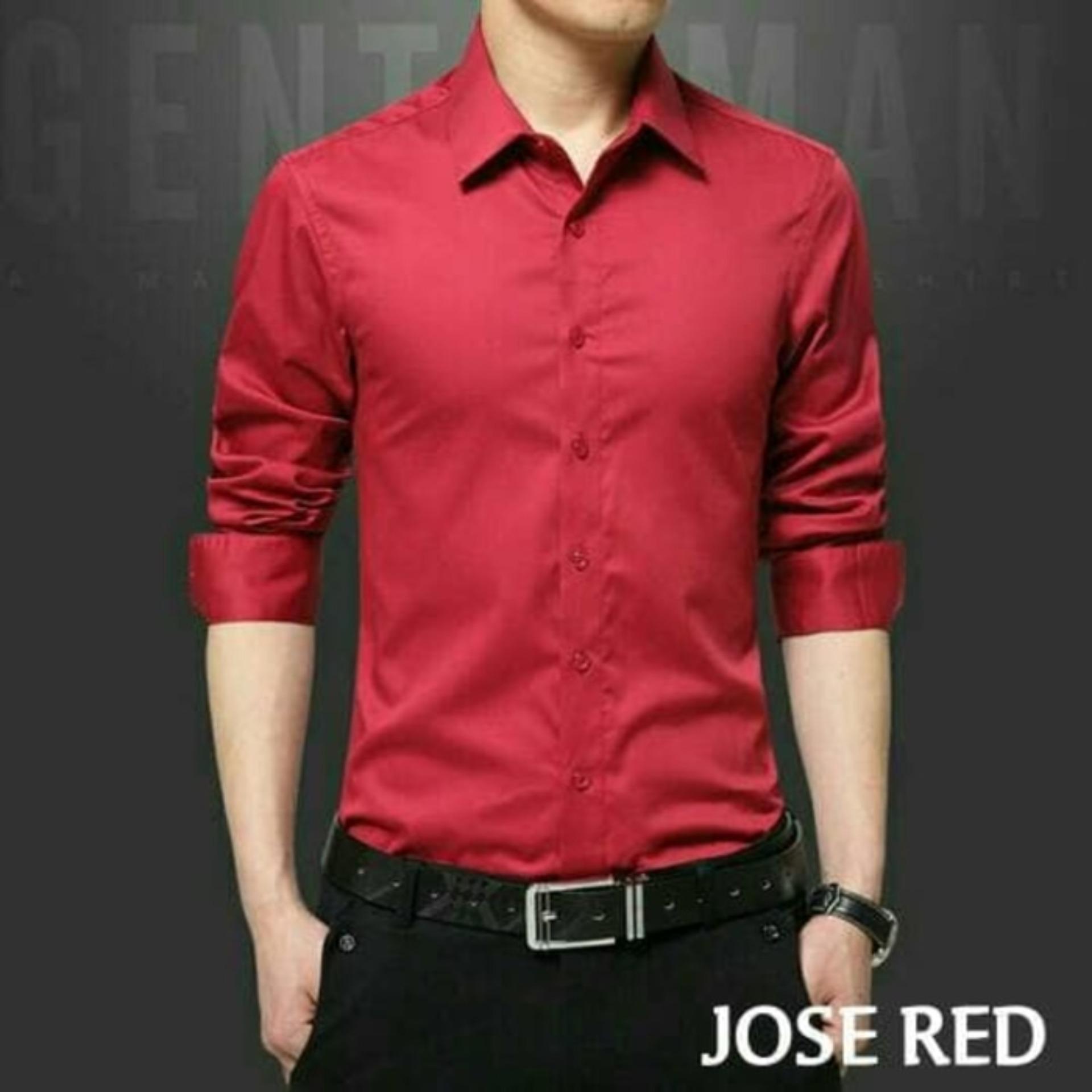 Kemeja Pria Polos JOSE