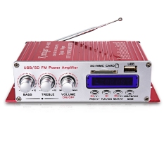 Kentiger Permainan Kucing-400 Hi-fi Stereo Audio Bass Penguat Daya With Tampilan LCD FM-Internasional