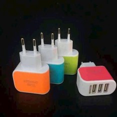 Kepala Adaptor Batok Charger 3 Port USB Fast Charging 3.1A Samsung ZTE