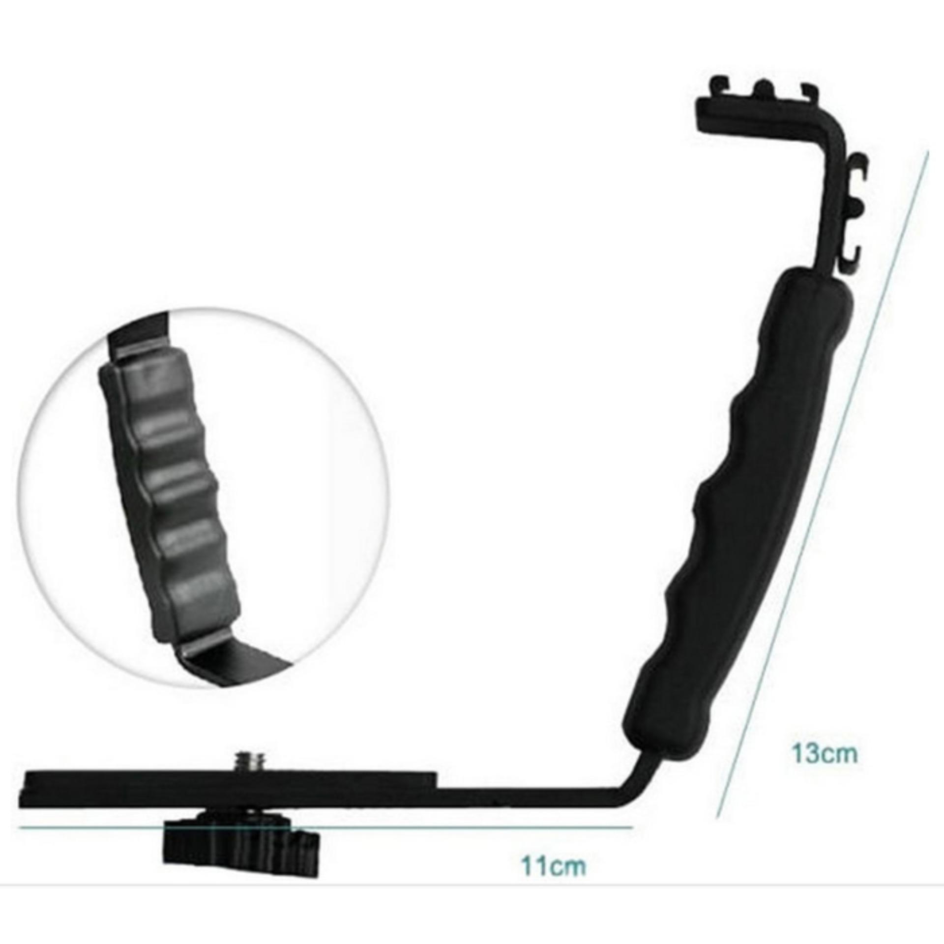 Kernel L Bracket Flash Light Adjustable Holder Mount For DSLR Camera