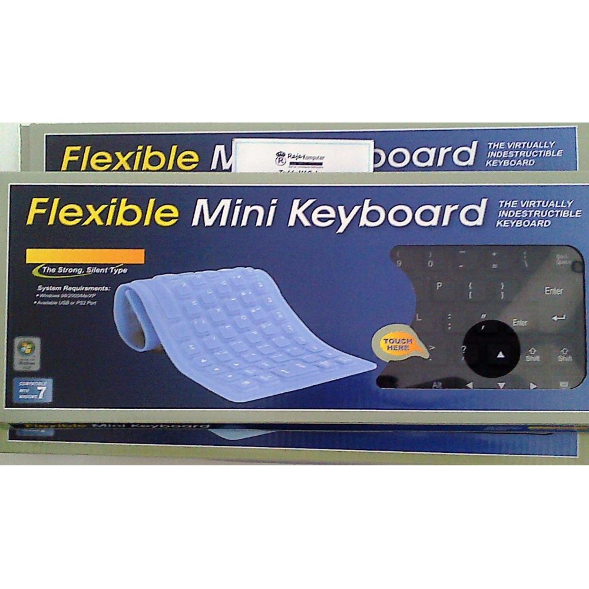 Keyboard Flexible / Fleksibel Mini USB