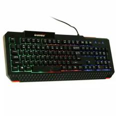 KEYBOARD GAMING LAMPU BANDA V2 HIGH QUALITY USB KABEL