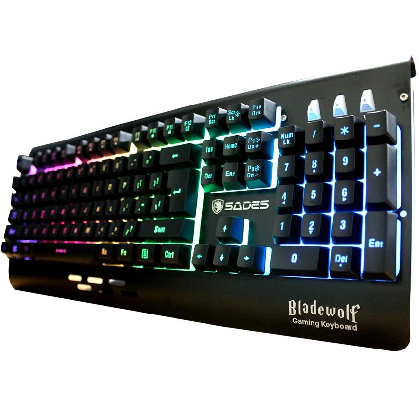 Keyboard Gaming Sades Bladewolf - Anti Ghost Gaming Keyboard