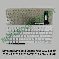 Keyboard Laptop Asus E202 E202M E202MA E202S E202SA TP201SA Putih