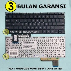 Amita - Keyboard Laptop ORIGINAL Asus X201 X201E X202 S200 S200E Q200 Hitam