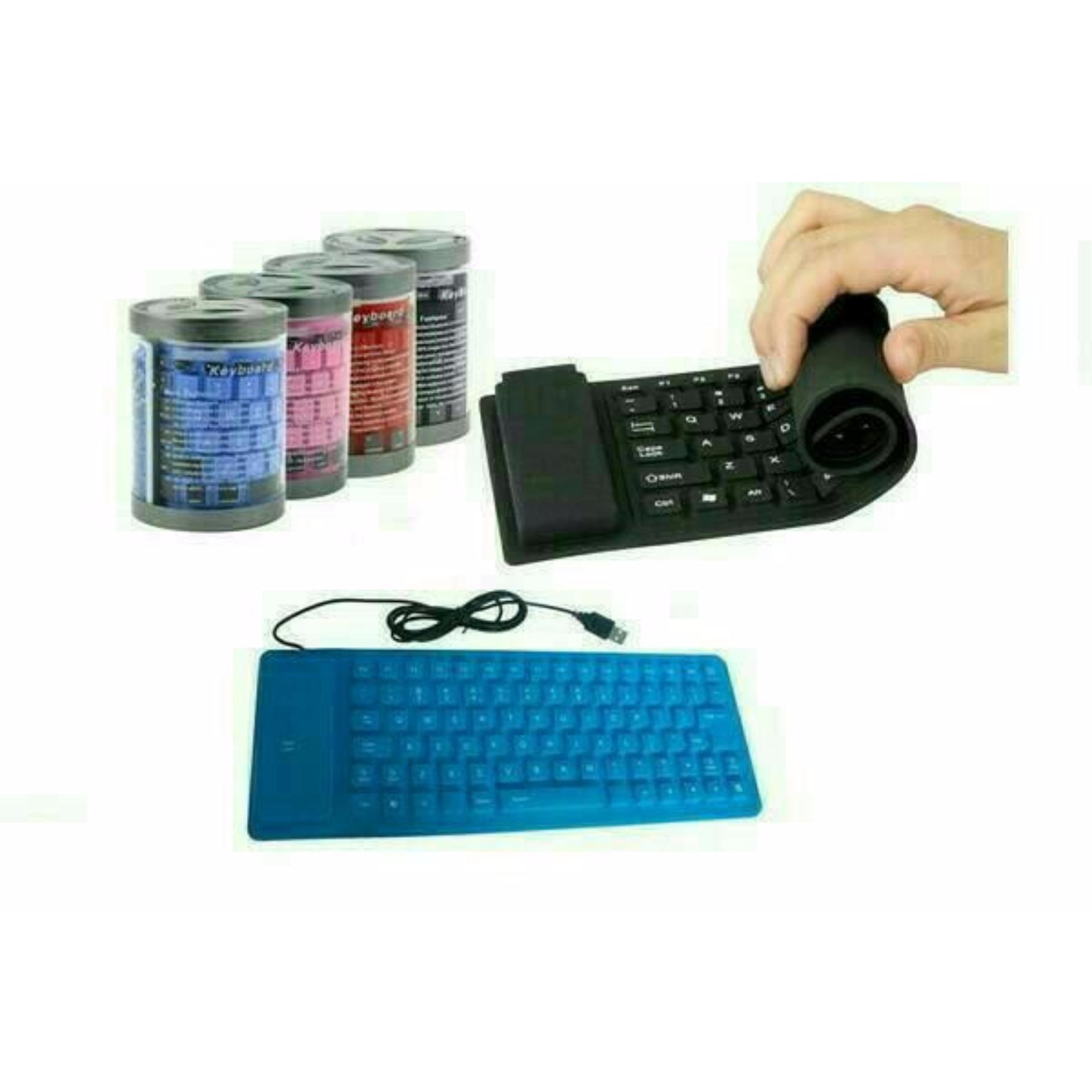 KEYBOARD MINI FLEKSIBEL-KEYBOARD KARET ANTI AIR PORTABLE USB KEYBOARD MINI FLEKSIBEL-KEYBOARD KARET ANTI AIR PORTABLE USB