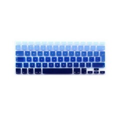 Keyboard Film Pelindung 17 Inch untuk Apple MacBook Air MacBook Pro (Eropa Versi Bahasa Inggris Gradient Biru)