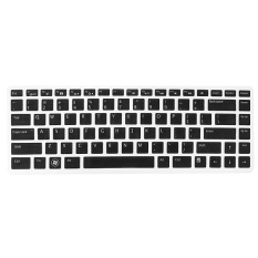 Keyboard Kulit Cover Protector untuk DELL New Inspiron 14R N4110 N4120 Vostro V3460 Hitam