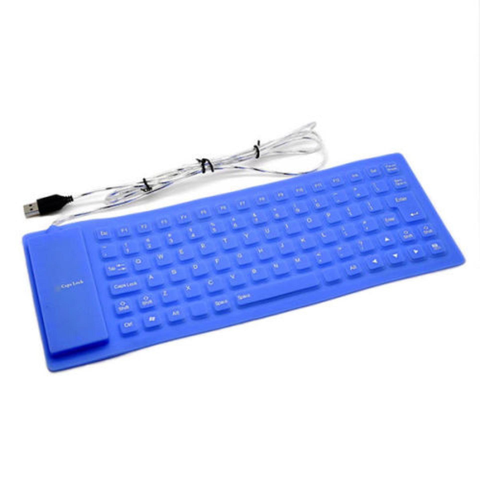 keyboard usb flexible gulung anti air Ter baru