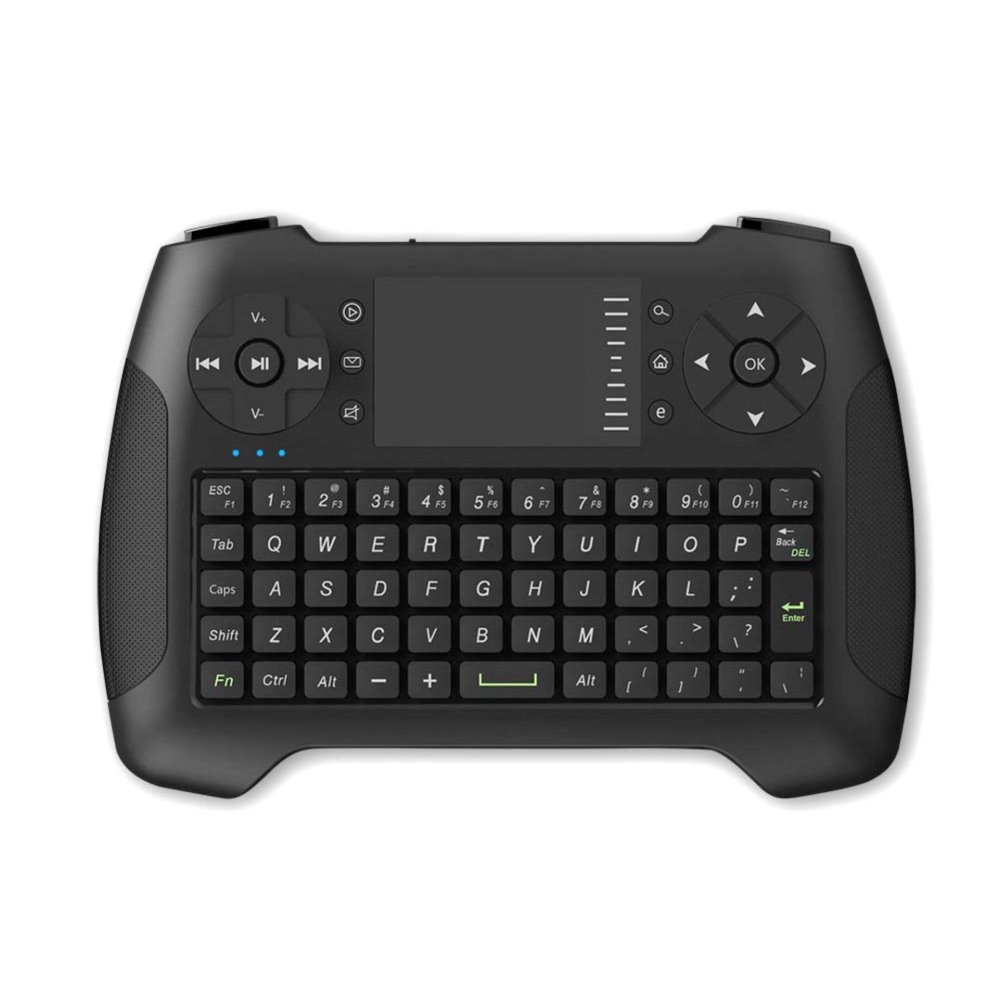 Keyboard Wireless Mini dengan Touchpad - T16 - Black