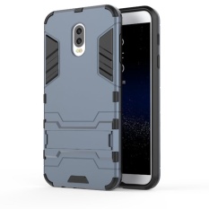 KEYSION Case untuk Samsung Galaxy J7 Plus PC + TPU Coque Tahan Kotoran Kualitas Tas Telepon Kasus untuk Samsung Galaxy C8-Intl