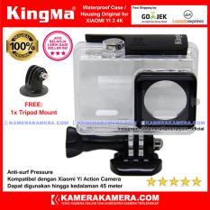 KingMa Original Waterproof Case free Tripod Mount for Xiaomi Yi 2 4K