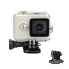 Kingma Anti-Air Kasus Perumahan Cangkang untuk Xiaomi Olahraga Andactioncamera (Warna Putih)