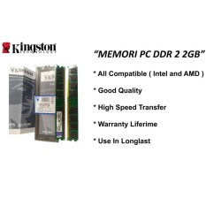 Kingston - Ddr 2 2Gb Kingston Ram Pc