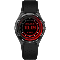 KingWear KW88 Android 5.1 1.39 Inch AMOLED Layar 3g Smartwatch Ponsel MTK6580 Quad Core 1.39 GHz 512 MB RAM 4 GB ROM GPS GravitySensor Pedometer-Intl