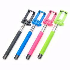 KJSTAR Tongsis Tongkat Narsis Foldable Selfie Stick Monopod for Samsung Apple Xiaomi LG Sony Vivo Oppo Lenovo Nokia Mobile Smart Phone Holder Z06-1