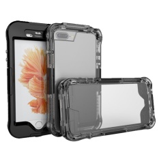 Kobwa Jiie® 3in1 Terbaru Yang Disempurnakan Waterproof Dirt-resistant Fingerprint Tombol Smartphone Case untuk IPhone 7 Plus-Intl