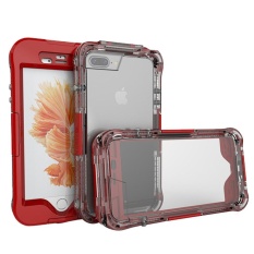 Kobwa Jiie® 3in1 Terbaru Yang Disempurnakan Tahan Air Tahan Kotoran Sidik Jari Tombol Smartphone Case untuk iPhone 7 Plus-Internasional