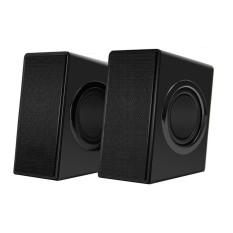 Kobwa Pembicara USB, Elegiant USB Bertenaga Pembicara Komputer, stereo Suara dengan 4 Diafragma Bas Tunggal dan 3.5 Mm Audio Mendongkrak untuk Buah-Internasional