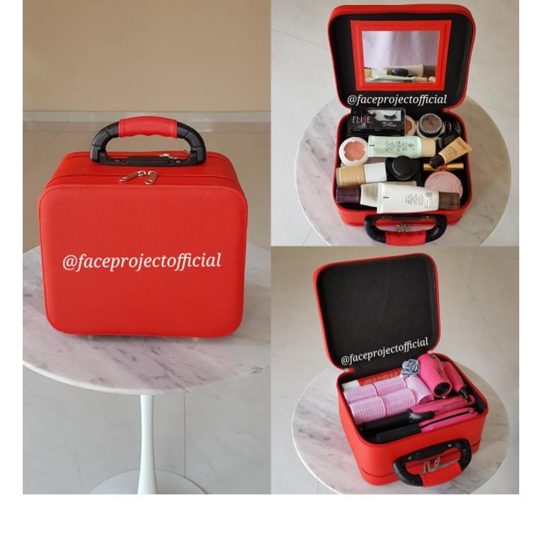 Koper Makeup Beauty Case Makeup Kotak Rias Tas Kosmetik Box Kecil