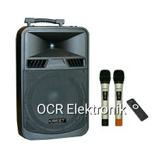 Krezt Portable Speaker System WAS-8412N Bluetooth (12 Inch)