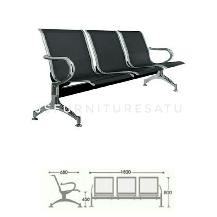 Kursi tunggu /waiting chair PS-53-S- Indachi