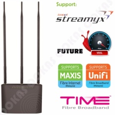 TERBARU! D-LINK 3x9dbi VDSL2/ADSL2 + AC750 Streamyx Dual Band MODEM Router DSL-2877AL/TH9 Unifi WiFi & Nbsp; -Intl